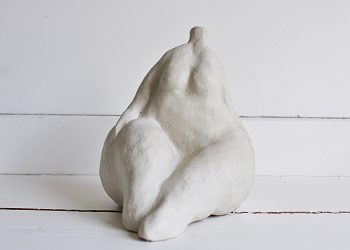 Handgjord skulptur "Anna" | Egenhändigt | Willekulla Lantlig Inredning | framsida